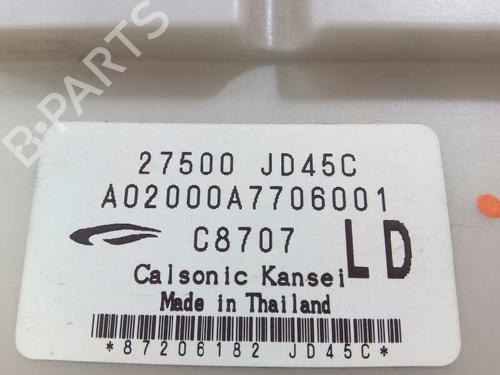 Climate control NISSAN QASHQAI / QASHQAI +2 I (J10, NJ10, JJ10E) 1.5 dCi | BP1272078I5 