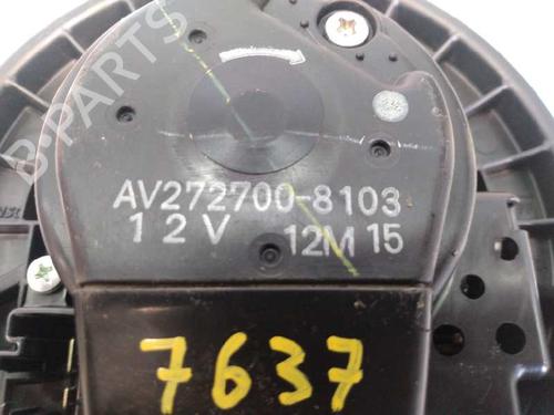 Heater blower motor TOYOTA VERSO (_R2_) 1.6 (ZGR20_, ZGR20R) | BP14060587M62 