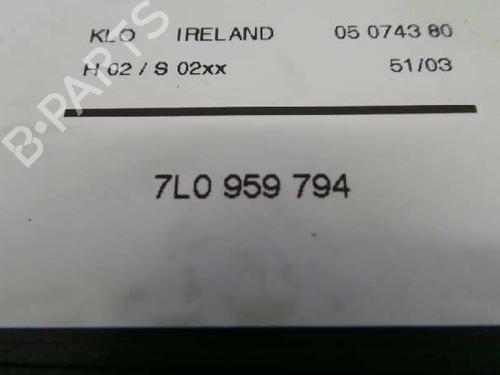 Right rear window motor VW TOUAREG (7LA, 7L6, 7L7)  | BP1896576E22 