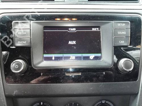 Used Radio SKODA RAPID (NH3, NK3, NK6) 1.6 TDI (115 hp) 15579153