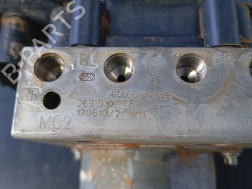 ABS pump NISSAN QASHQAI II (J11, J11_) 1.2 DIG-T | BP27315637M43 