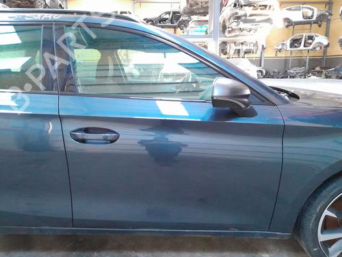 Right front door SEAT LEON Sportstourer (KL8, KLD) 1.4 TSI e-Hybrid BP23439447C3