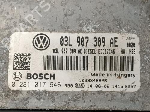 Engine control unit (ECU) VW PASSAT B7 (362) 2.0 TDI | BP39196670M57 - Image 2