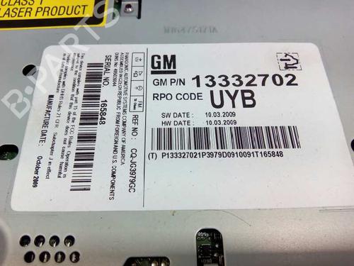 Radio OPEL INSIGNIA A (G09) 2.0 CDTI (68) | BP877027E6 