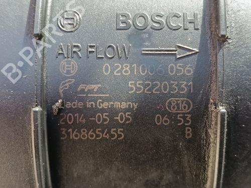 Mass air flow sensor FIAT DUCATO Van (250_) 130 Multijet 2,3 D | BP37264038M95 - Image 2