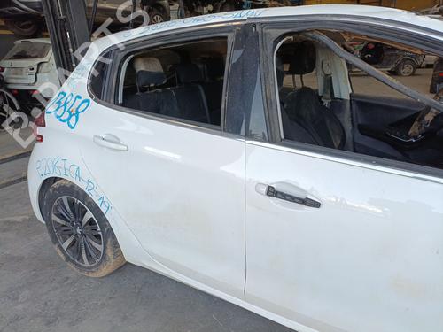 Right rear door PEUGEOT 208 I (CA_, CC_) 1.2 VTI 82 | BP28051926C5