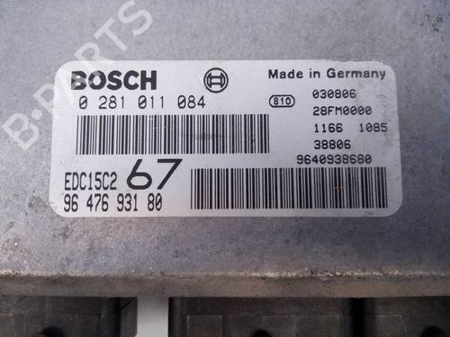 Engine control unit (ECU) CITROËN XSARA PICASSO (N68) 1.6 HDi | BP7668265M57 