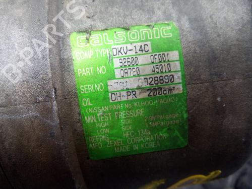 AC compressor NISSAN TERRANO II (R20) 2.7 TDi 4WD | BP10564586M34 