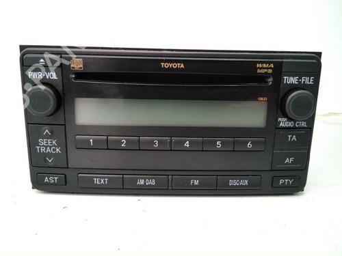 Used Radio TOYOTA LAND CRUISER PRADO (_J15_) 3.0 D-4D (KDJ155_, KDJ150_, KDJ150R, KDJ155R) (190 hp) 5226564