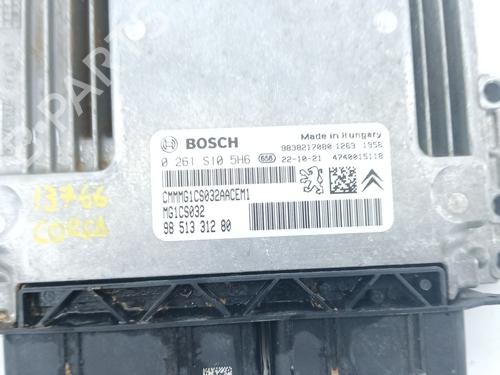 Engine control unit (ECU) OPEL CORSA F (P2JO) 1.2 (68) | BP28097689M57 