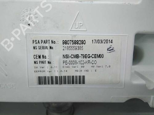 Instrument cluster PEUGEOT 308 II (LB_, LP_, LW_, LH_, L3_) 1.6 HDi | BP4374050C47 