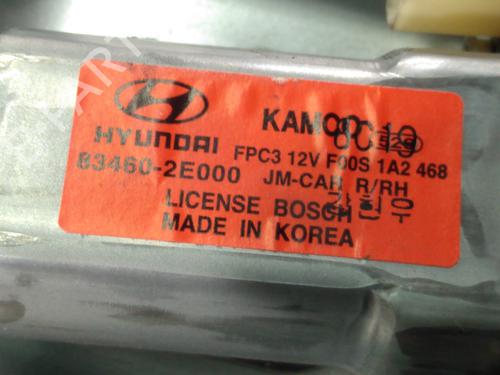Rear right window mechanism HYUNDAI TUCSON (JM) 2.0 CRDi | BP9674525C25 