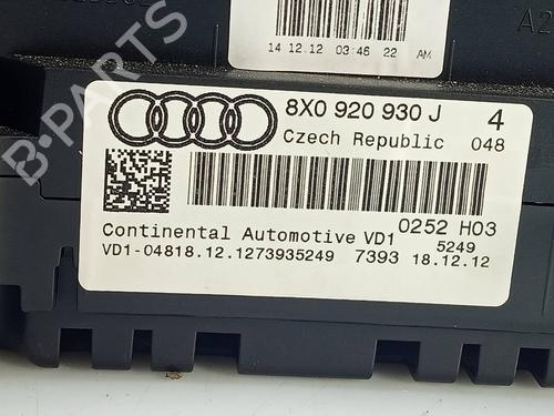 Instrument cluster AUDI A1 (8X1, 8XK) 1.6 TDI | BP11809420C47 