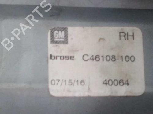 Front right window mechanism OPEL ASTRA K (B16)  | BP5231101C23 