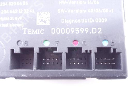 Electronic module MERCEDES-BENZ C-CLASS (W204) C 280 (204.054) | BP13313788M83 