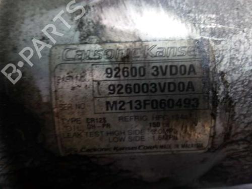 AC compressor NISSAN JUKE (F15) 1.5 dCi | BP3139008M34 