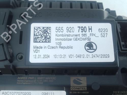 Instrument cluster SKODA KAROQ (NU7, ND7) 1.5 TSI | BP33442560C47 - Image 5