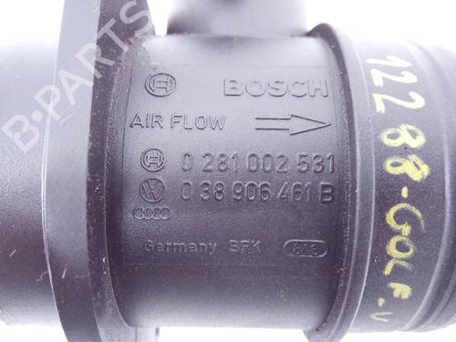 Mass air flow sensor VW GOLF V (1K1)  | BP18305650M95 