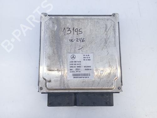 Used Engine control unit (ECU) MERCEDES-BENZ B-CLASS Sports Tourer (W246, W242) B 180 CDI (246.200) (109 hp) 24611614