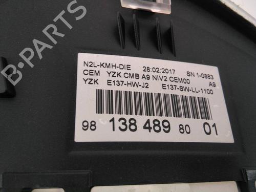 Instrument cluster PEUGEOT 2008 I (CU_)  | BP7643661C47 