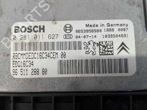 Engine control unit (ECU) PEUGEOT 307 Break (3E) 1.6 HDi 110 | BP2819366M57 