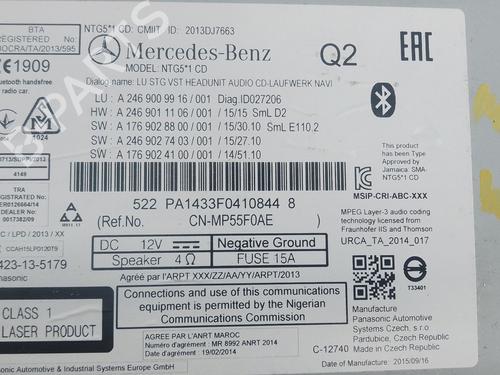 Electronic module MERCEDES-BENZ A-CLASS (W176) A 200 CDI / d (176.008) | BP31145623M83