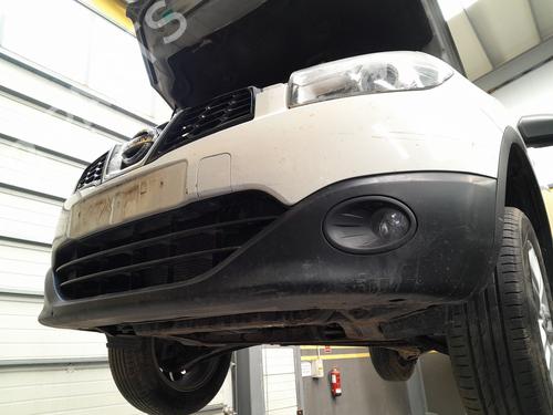Front bumper NISSAN QASHQAI / QASHQAI +2 I (J10, NJ10, JJ10E)  | BP23957856C7 