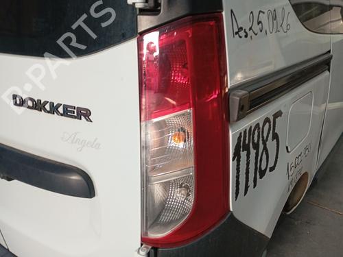 Used Right taillight Right taillight DACIA DOKKER Box Body/MPV 1.5 Blue dCi 95 (FEJL) (95 hp) 40595345 40595345
