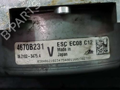 ABS pump MITSUBISHI OUTLANDER III (GG_W, GF_W, ZJ, ZL, ZK) 2.0 4WD (GF7W) | BP3251192M43 