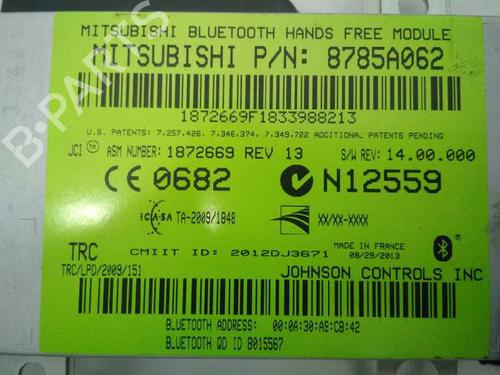 Electronic module MITSUBISHI OUTLANDER III (GG_W, GF_W, ZJ, ZL, ZK)  | BP3508182M83 
