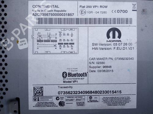 Radio PEUGEOT BOXER Van 2.2 HDi 130 | BP16844404E6 