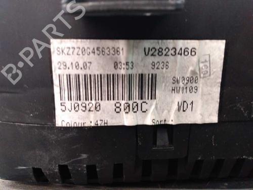 Instrument cluster SKODA ROOMSTER Praktik (5J) 1.4 TDI | BP6126833C47 