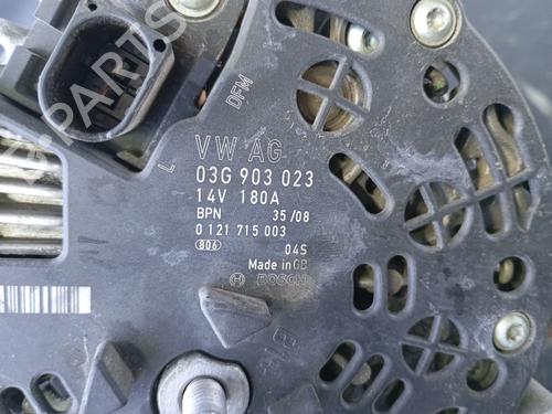 Generator VW PASSAT B6 (3C2) 2.0 TDI 16V | BP28143186M7