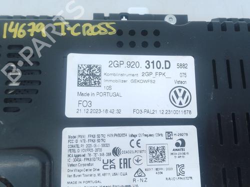 Instrument cluster VW T-CROSS (C11, D31)  | BP32516396C47 