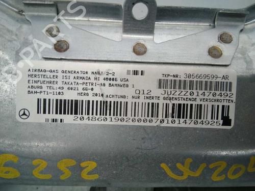 Driver airbag MERCEDES-BENZ C-CLASS (W204) C 200 CDI (204.001) | BP5226618C9 