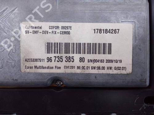 Instrument cluster CITROËN C4 Grand Picasso I (UA_)  | BP22775923C47 