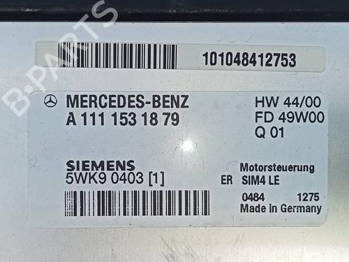 Engine control unit (ECU) MERCEDES-BENZ C-CLASS (W203)  | BP19407006M57 