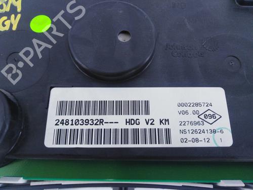 Instrument cluster DACIA LODGY (JS_) 1.5 dCi | BP9416675C47 