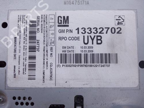 Radio OPEL INSIGNIA A Sports Tourer (G09) 2.0 CDTI (35) | BP10397526E6 