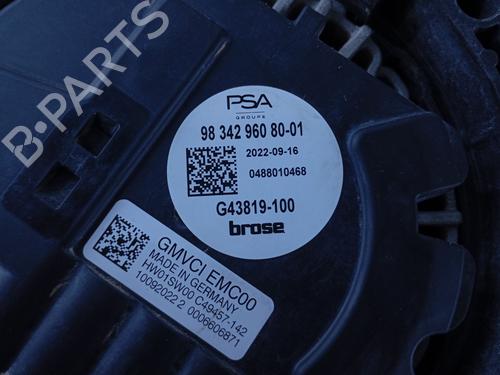 Radiator fan FIAT SCUDO Van 2.0 Multijet 145 (506) | BP27721319M35 