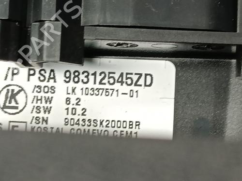 Squib airbag PEUGEOT 3008 II SUV (MC_, MR_, MJ_, M4_) 1.2 THP/ PureTech 130 (MRHNSM, MRHNSU, MRHNSJ, MRHNYW,... 98312545ZD
