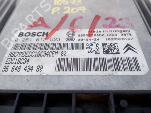 Engine control unit (ECU) PEUGEOT 207 (WA_, WC_)  | BP28689963M57 
