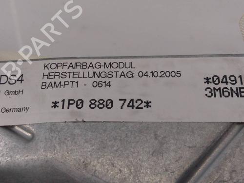 Right curtain airbag SEAT LEON (1P1) 1.6 | BP7050718C12 