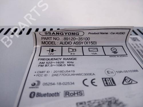 Bilradio SSANGYONG TIVOLI  | BP13377086E6 