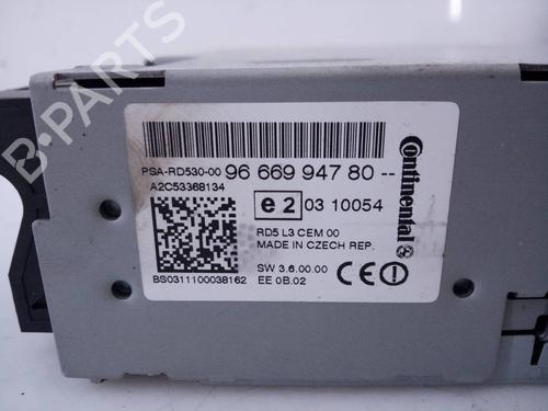 Radio CITROËN C4 II (NC_)  | BP19582227E6 