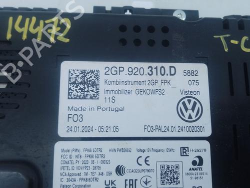 Instrument cluster VW T-CROSS (C11, D31)  | BP32516401C47 