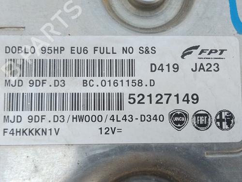 Engine control unit (ECU) FIAT DOBLO Bus (263_) 1.3 D Multijet (263AXU1A, 263AYB1A) | BP29888324M57