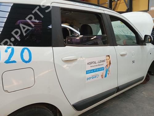 Dør højre bagtil DACIA LODGY (JS_) 1.5 dCi (JSMC, JSAF) | BP34473864C5 - Image 2