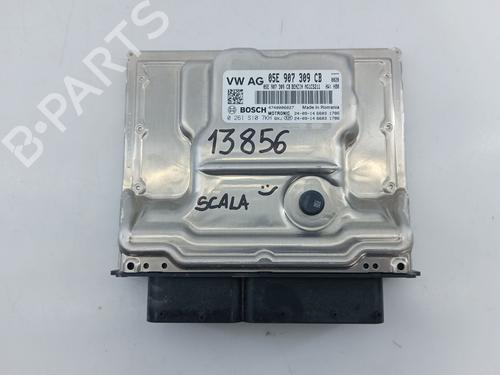 Computer motormanagement SKODA SCALA (NW1) 1.5 TSI (150 hp) 28140208