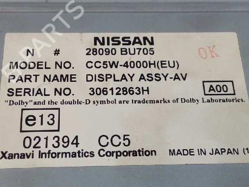 Electronic module NISSAN ALMERA TINO (V10) 2.2 dCi | BP5771562M83 